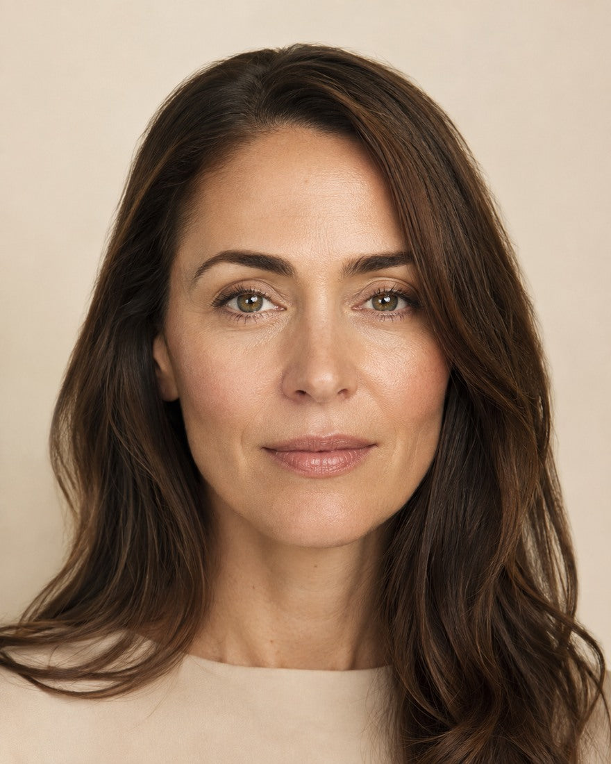 SUPERB skincare portrait 30s