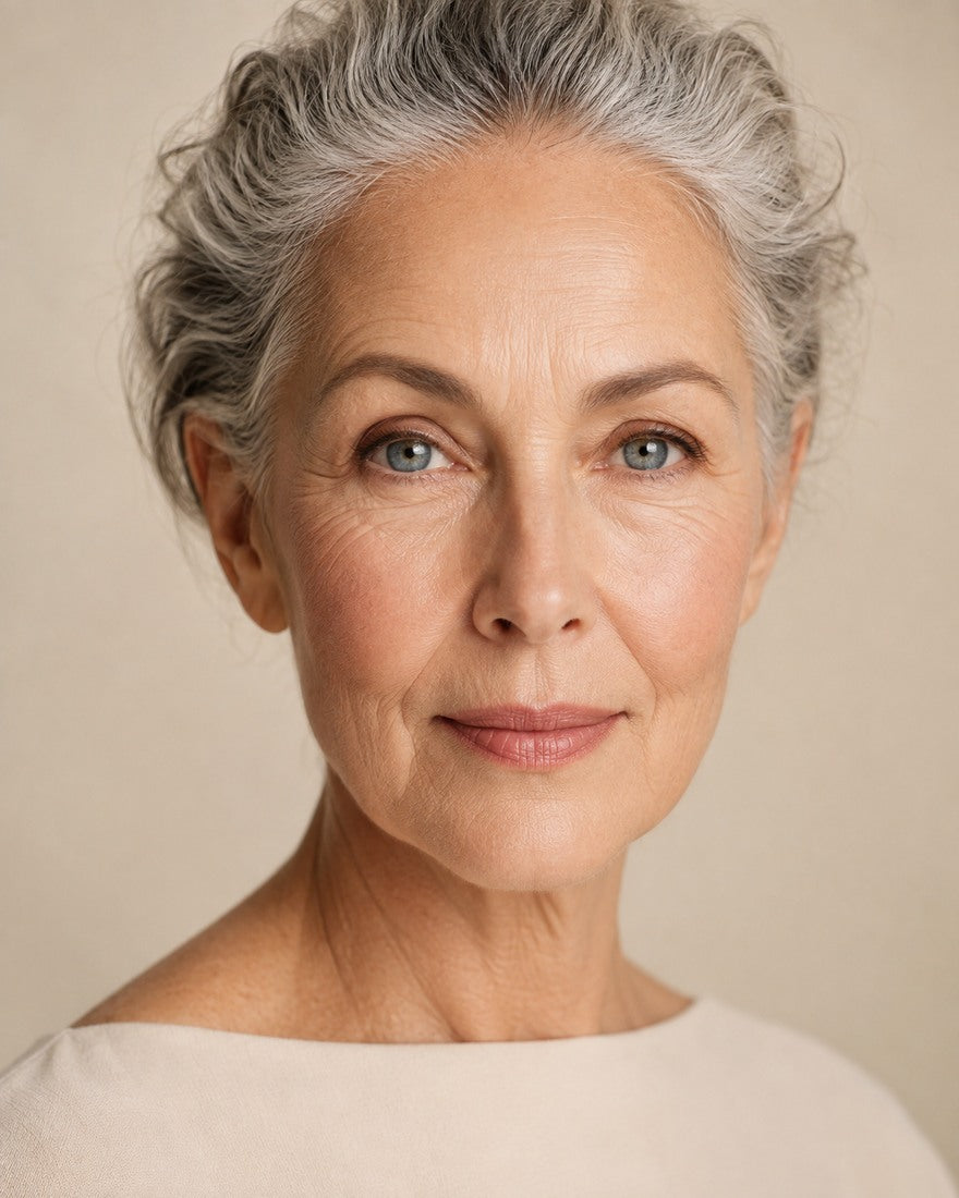 SUPERB skincare portrait 60s